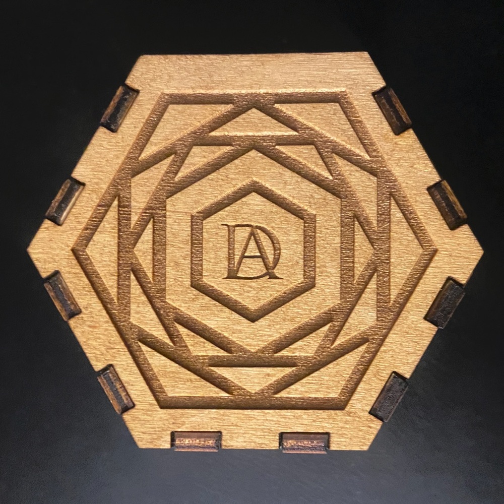 DeMarcus Alexan Wooden Slide Box